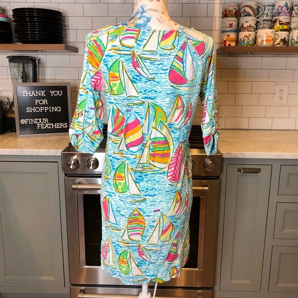 Lily Pulitzer | 💕RARE💕 You Gotta Regatta Dress - Picture 5 of 7